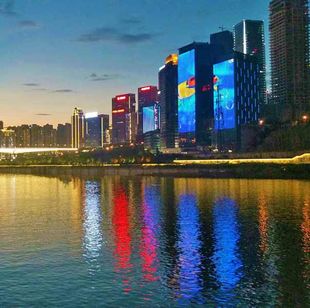 重慶夜景在哪里看之兩江夜景游船賞重慶夜景