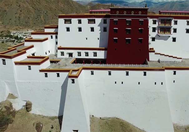 西藏宗山古堡 西藏宗山古堡