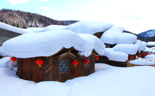 安詳寧靜的雪村