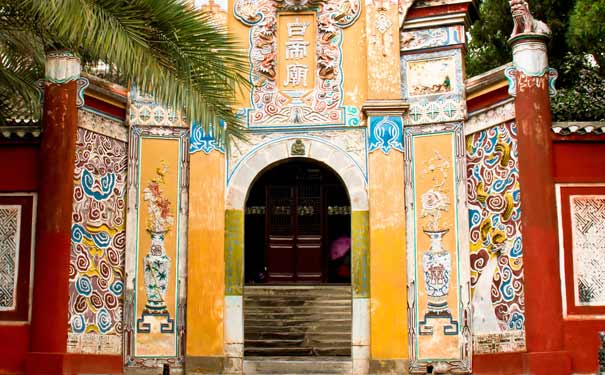 白帝城內(nèi)白帝廟