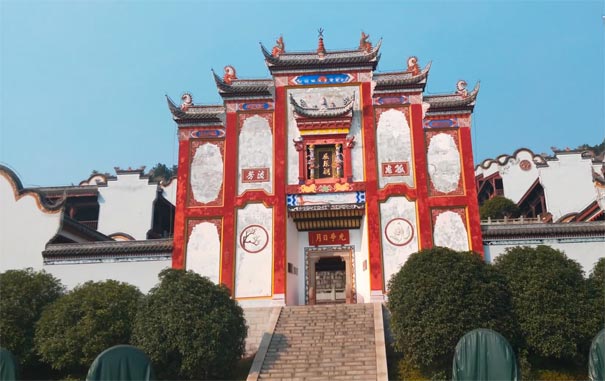 三峽旅游游船游覽景點：屈原故里屈原祠