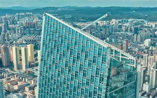 春節旅游：云南昆明城市風景