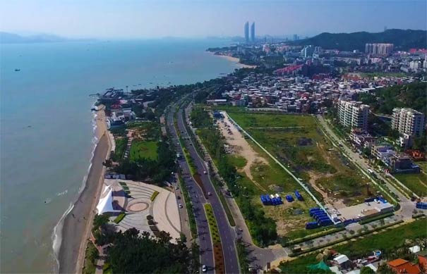 廈門旅游：環島路與音樂廣場
