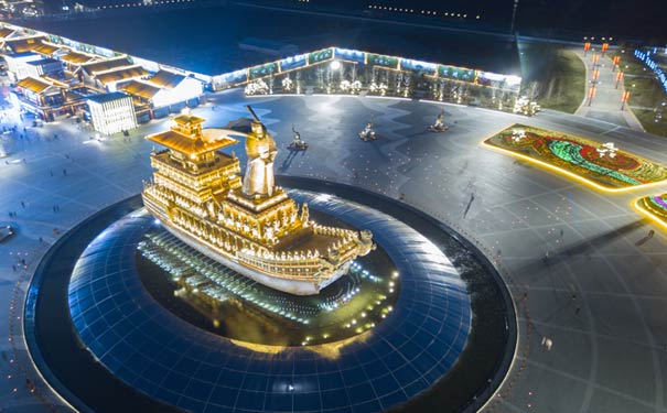 陜西人氣最旺的十大景區：昆明池漢武帝雕像