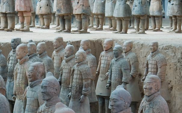 陜西人氣最旺的十大景區：兵馬俑
